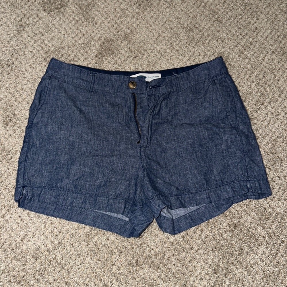 Blue shorts